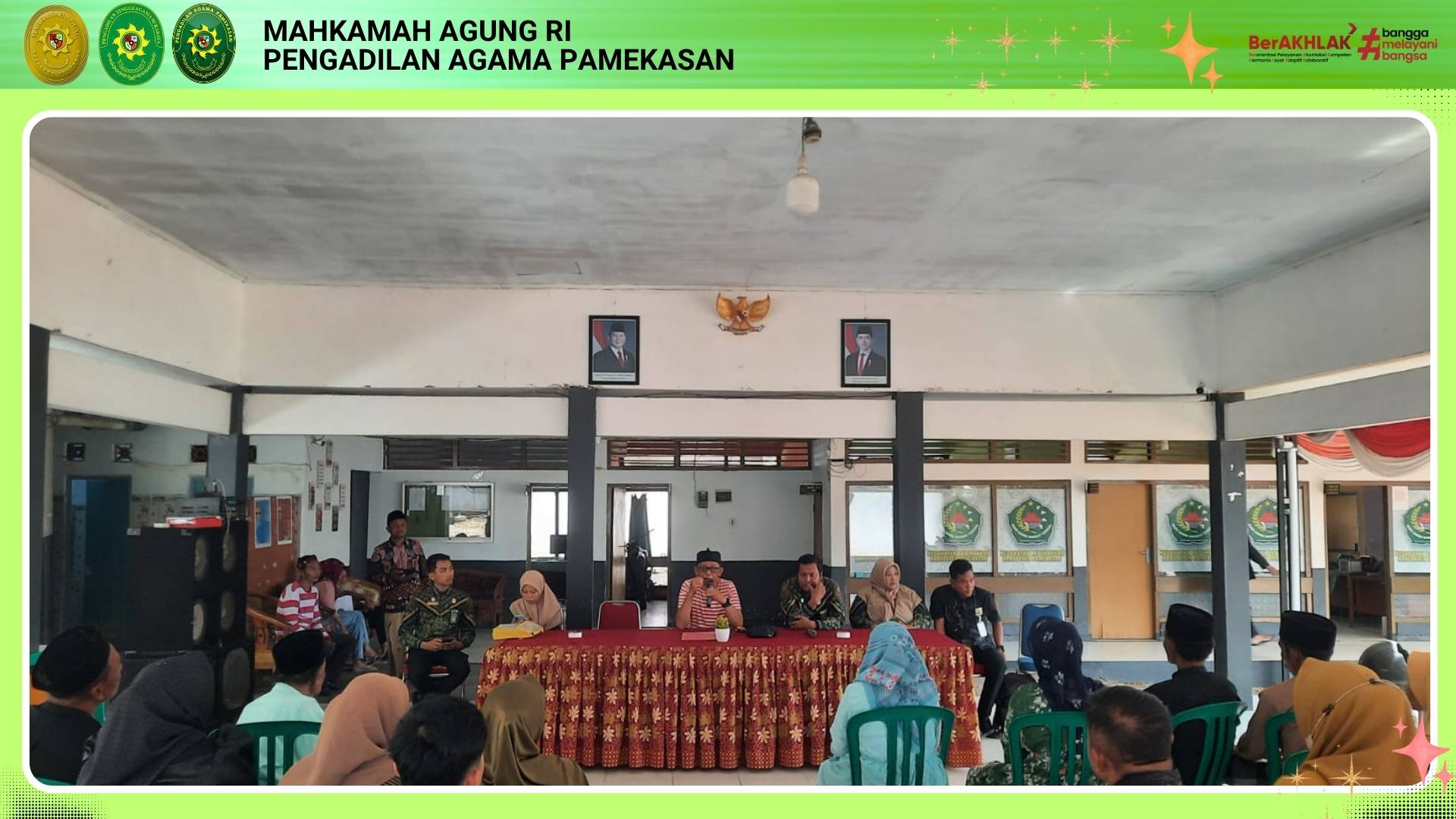 Demi Akurasi Data. PA Pamekasan Gelar Verifikasi Prasidang Itsbat Nikah di Batumarmar